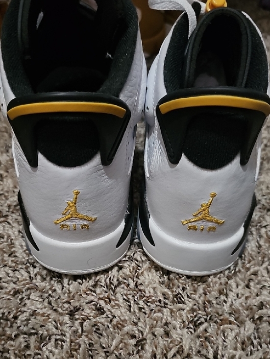 Jordan Other - Jordan 6 Retro White, Black & Gold/Yellow High-Top Sneakers